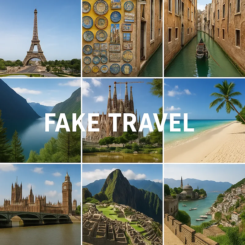 What is Fake Travel